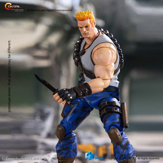 Contra: Operation Galuga Exquisite Basic Action Figure Bill Rizer 16 cm Toys