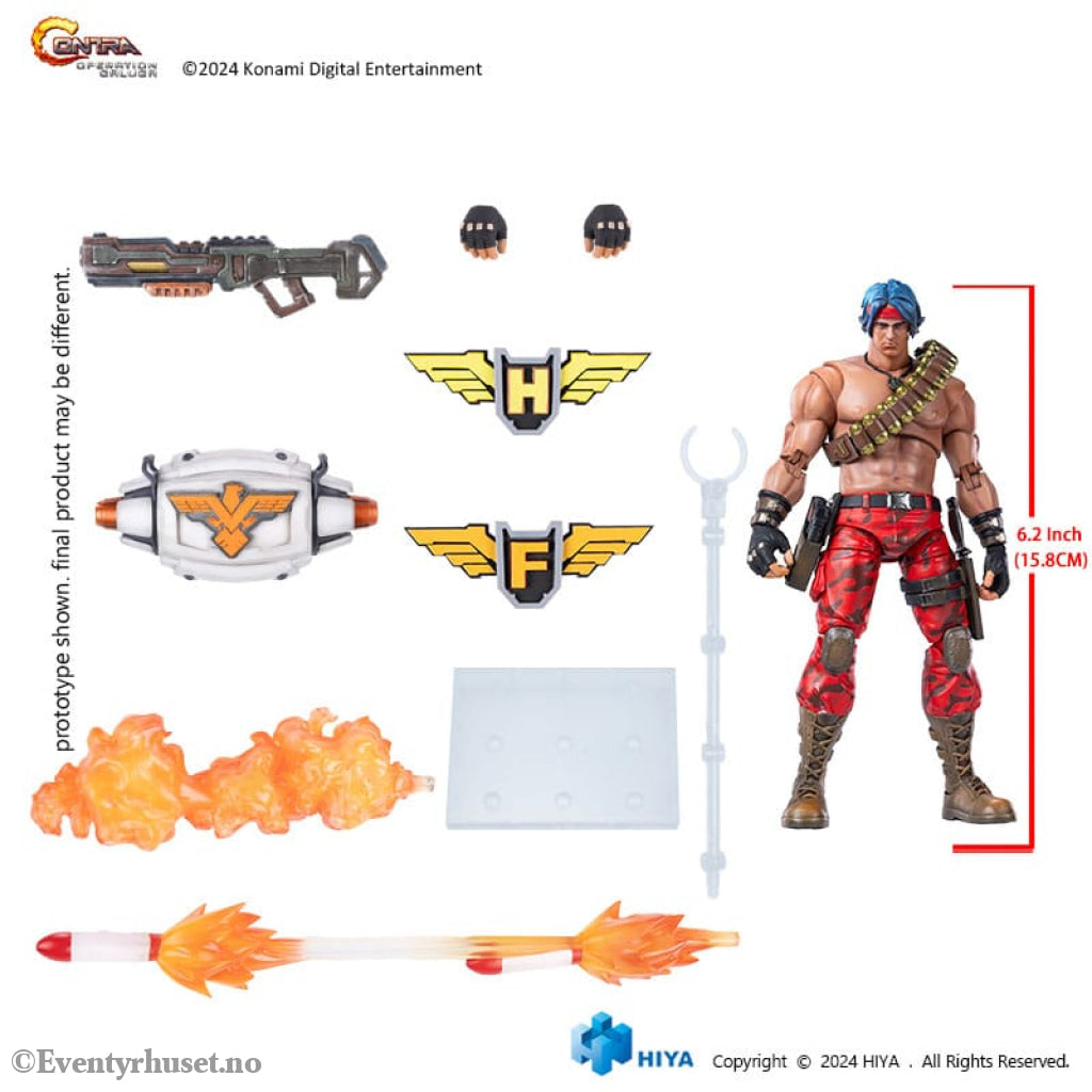 Contra: Operation Galuga Exquisite Basic Action Figure Lance Bean 16 cm Toys