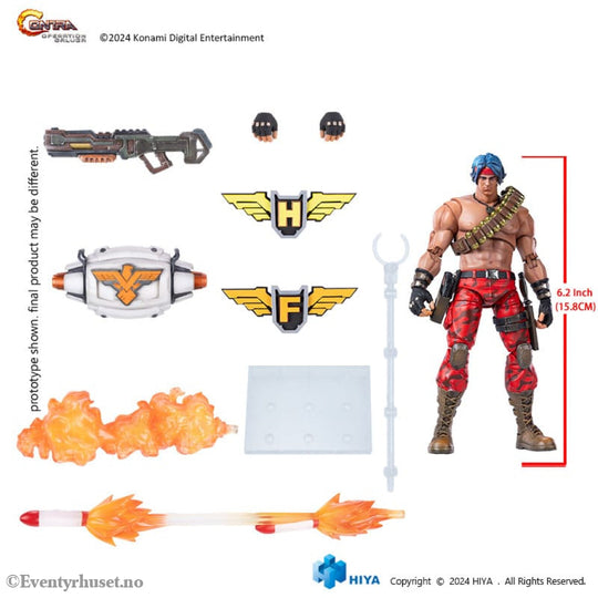 Contra: Operation Galuga Exquisite Basic Action Figure Lance Bean 16 cm Toys