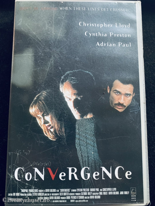 Convergence. 1998. Vhs. Vhs