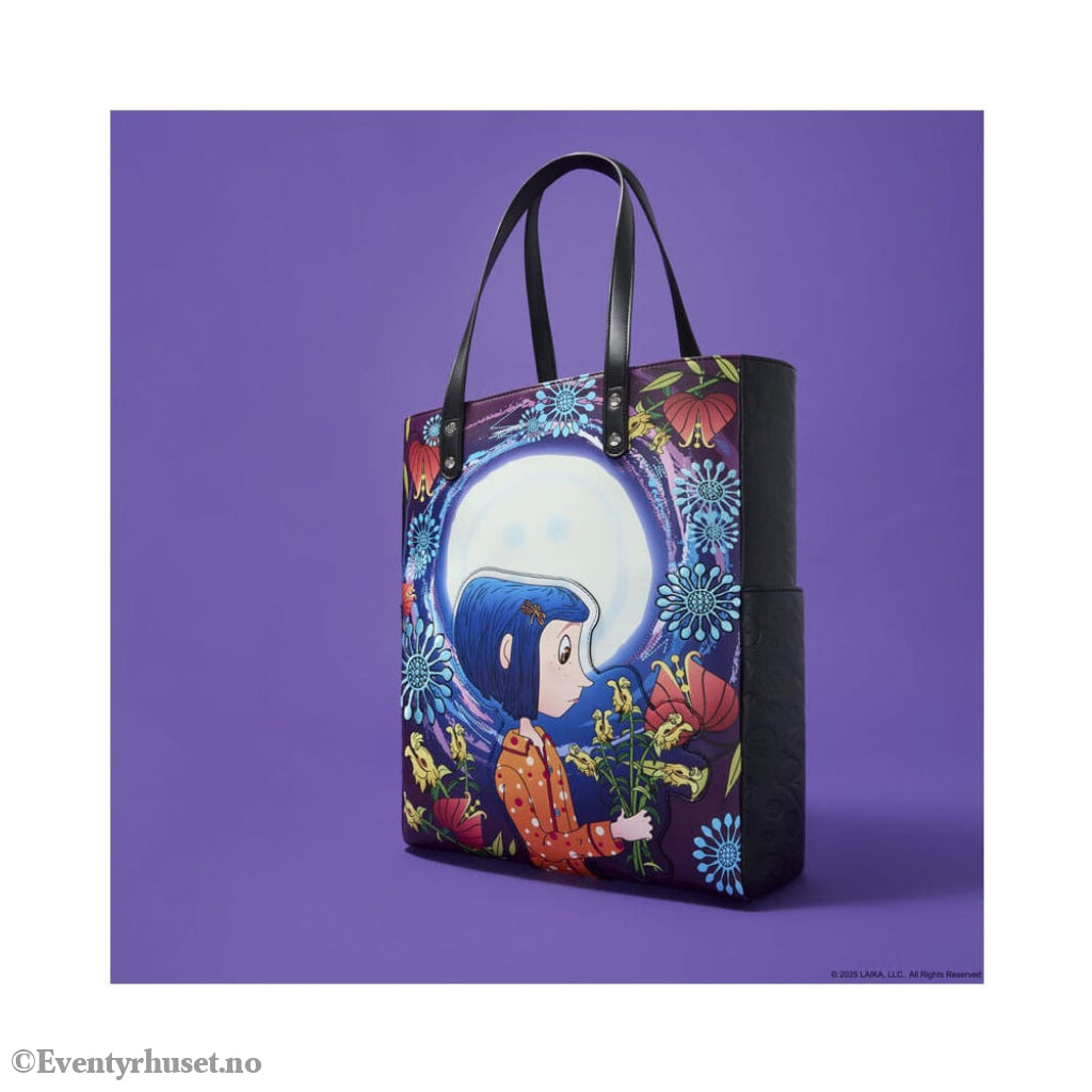 Coraline by Loungefly Canvas Tote Bag Fashion & Accessories