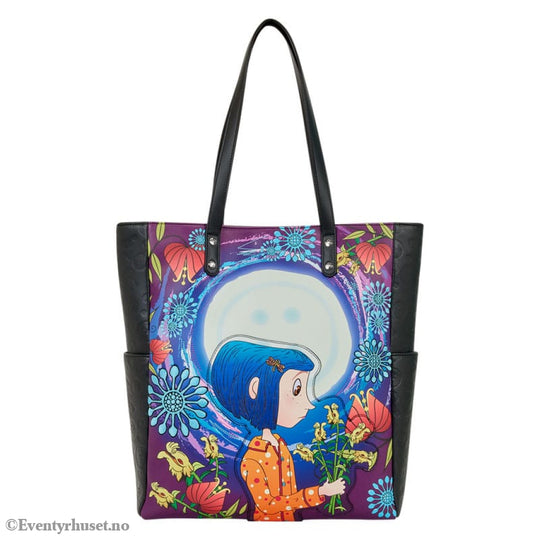 Coraline by Loungefly Canvas Tote Bag Fashion & Accessories