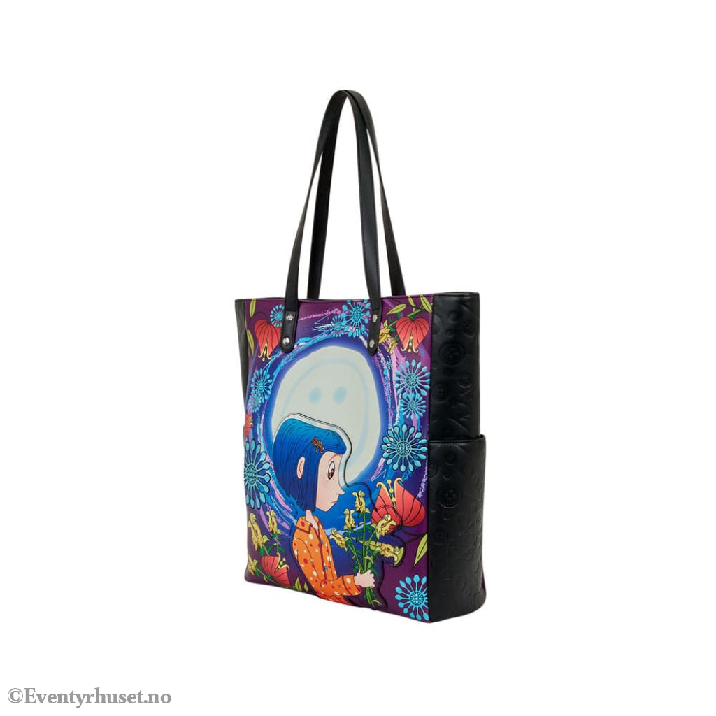 Coraline by Loungefly Canvas Tote Bag Fashion & Accessories