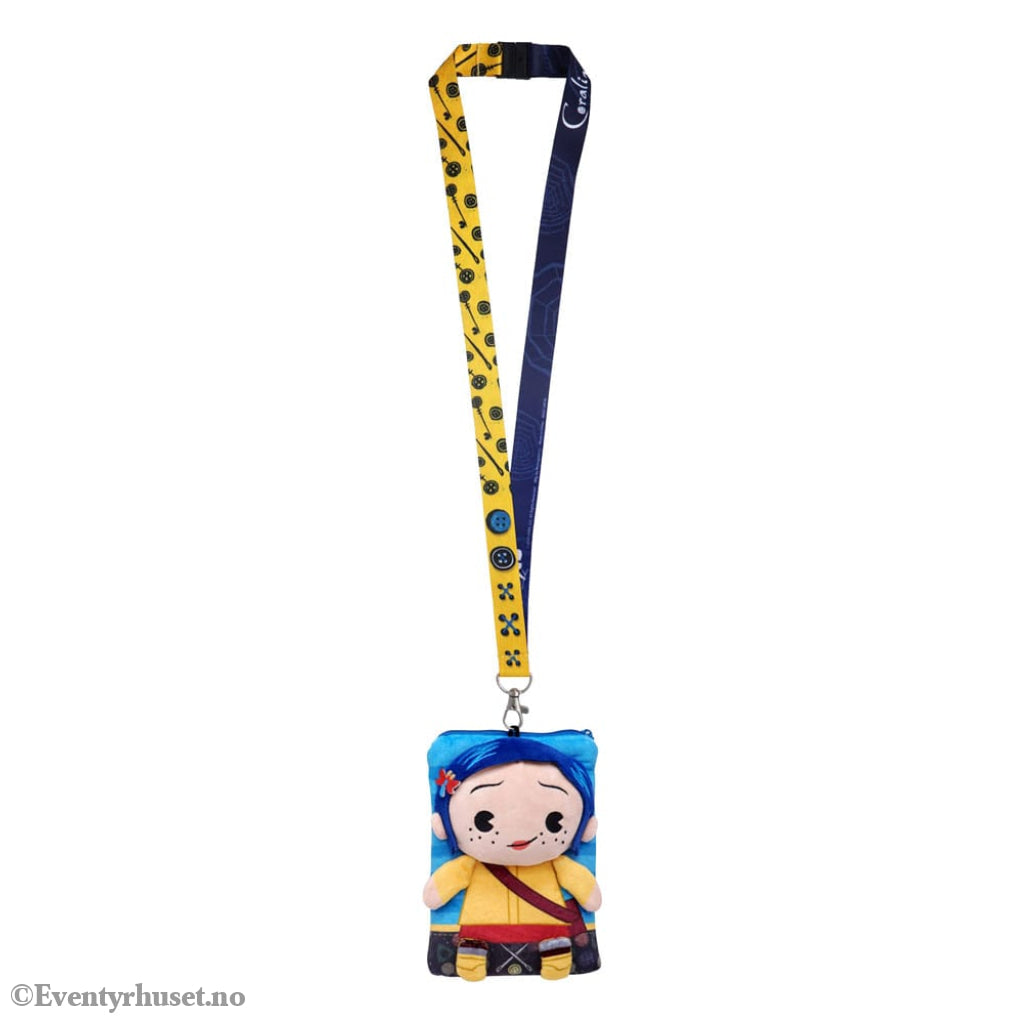Coraline Lanyard Coraline with Pouch Card Holder Fashion & Accessories