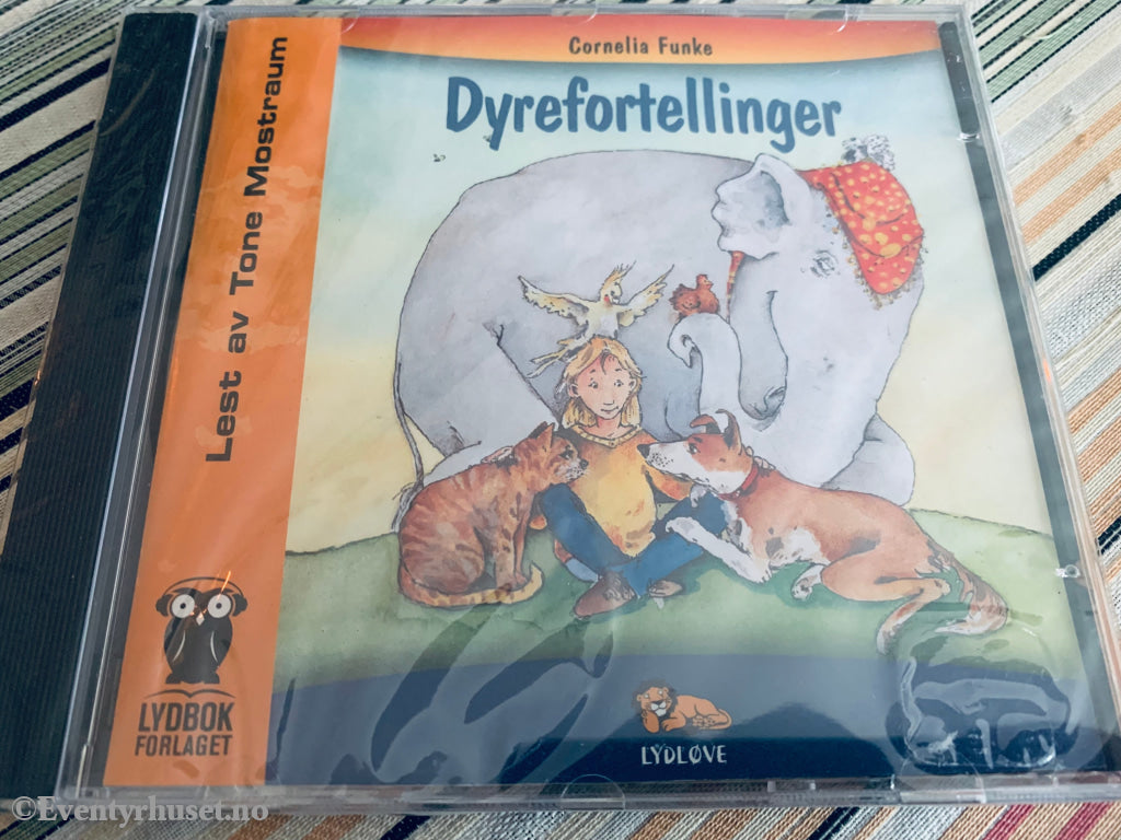 Cornelia Funke. Dyrefortellinger. Lydbok På Cd. Ny I Plast!