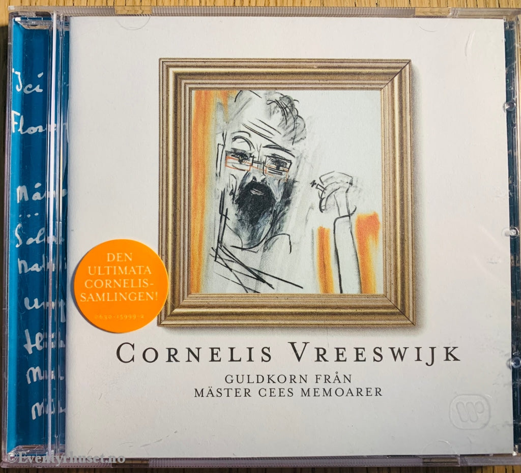 Cornelis Vreeswijk. Guldkorn Från Mäster Cees Memoarer. 1996. Cd. Cd