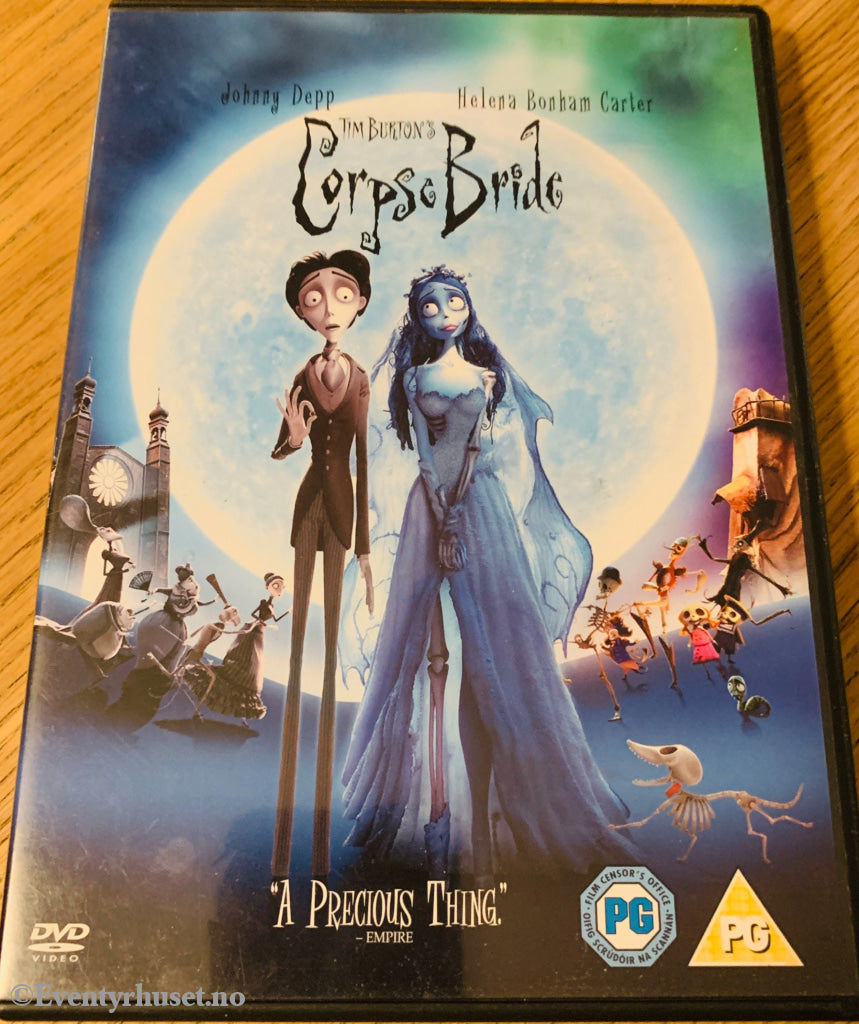 Corpse Bride. DVD.