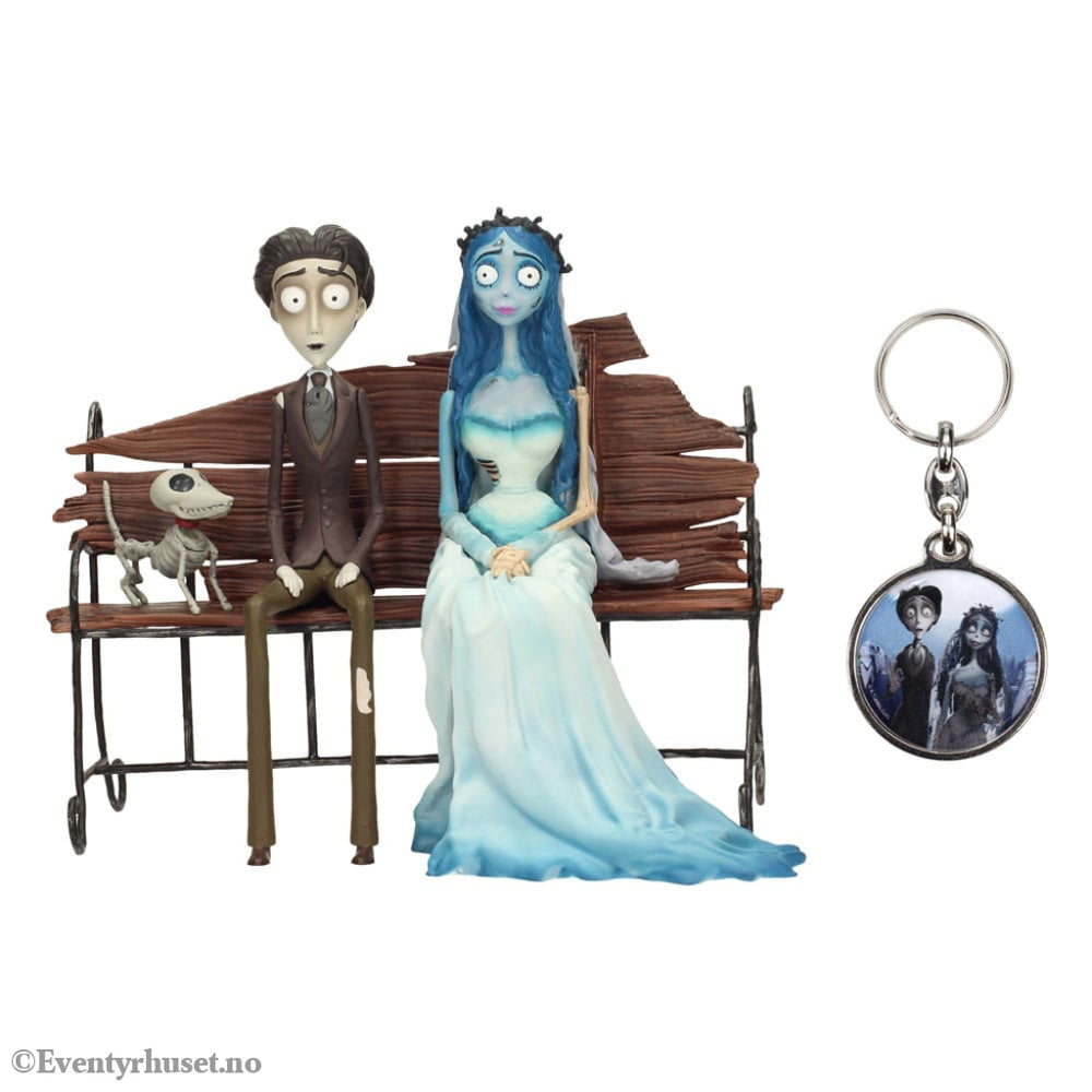 Corpse Bride Gift Set figure & Keyring Victor & Emily Home & Gifts