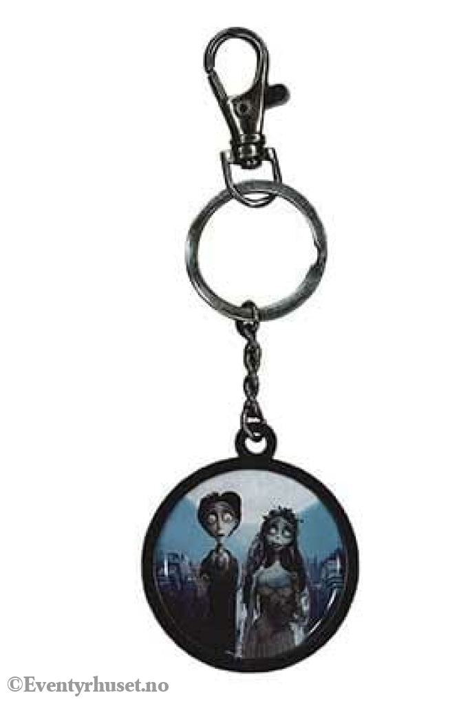 Corpse Bride Metal Keychain Couple & Logo 7 cm Fashion & Accessories