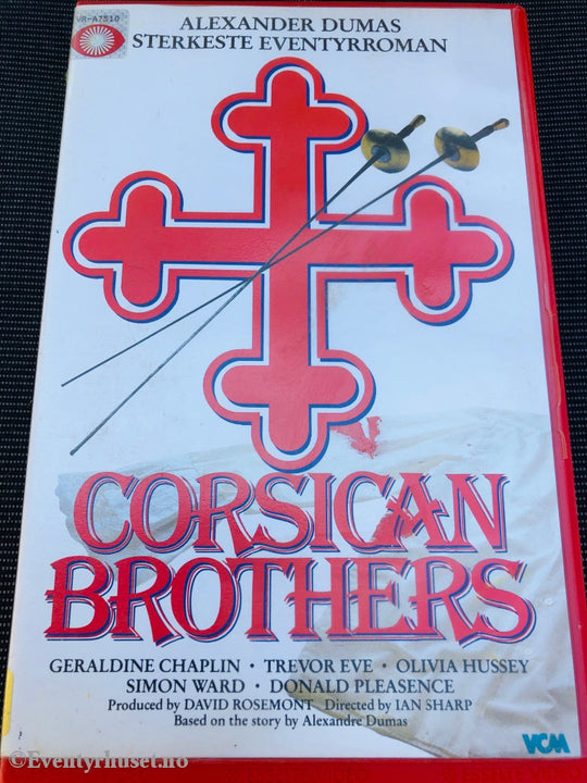 Corsican Brothers. 1984. Vhs Big Box.