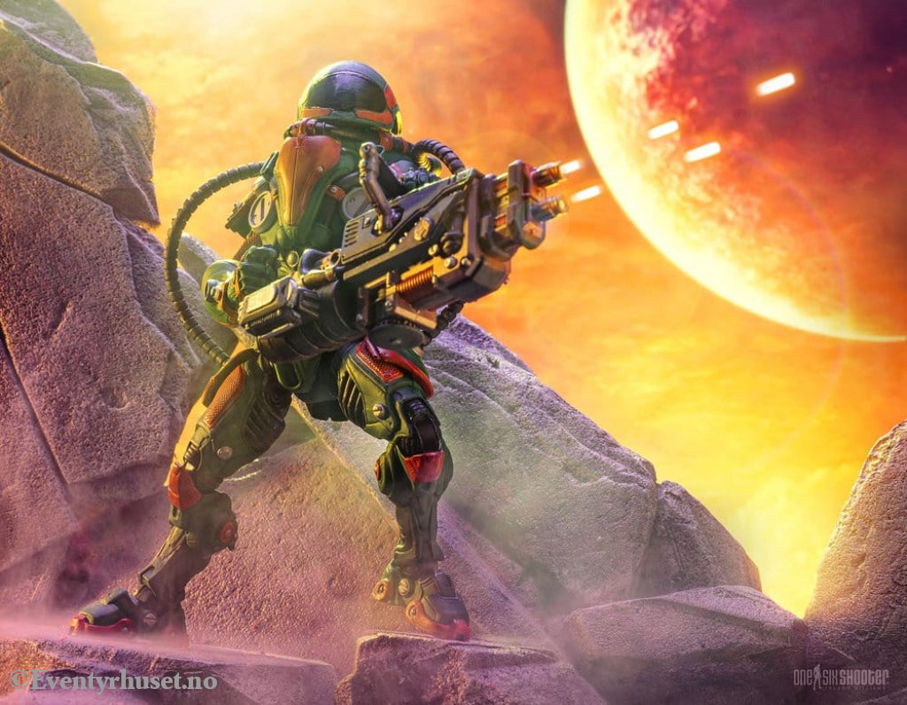 Cosmic Legions Actionfigur T.U.5.C.C. Heavy Gunner Toys