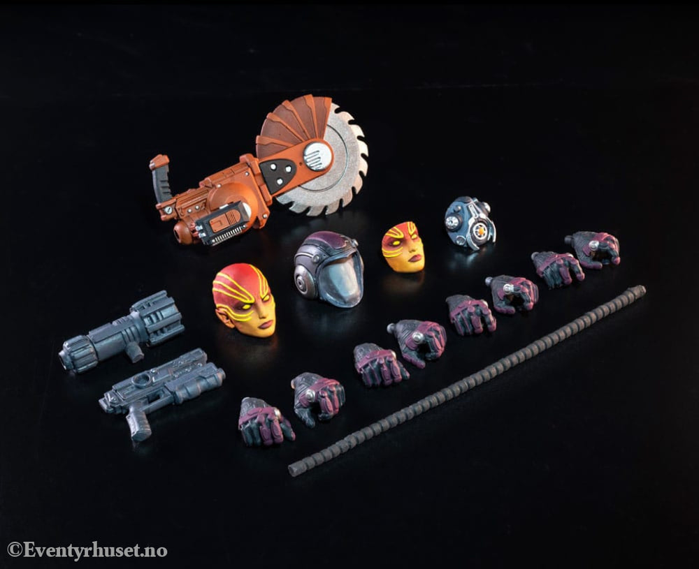 Cosmic Legions: OxKrewe Book One Thraxxon Actionfigur Uularia Speer (Deluxe) Toys