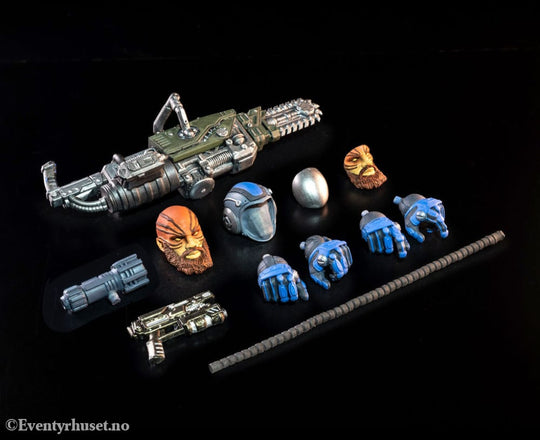 Cosmic Legions: OxKrewe Book One Thraxxon Actionfigur Vellok Speer (Deluxe) Toys