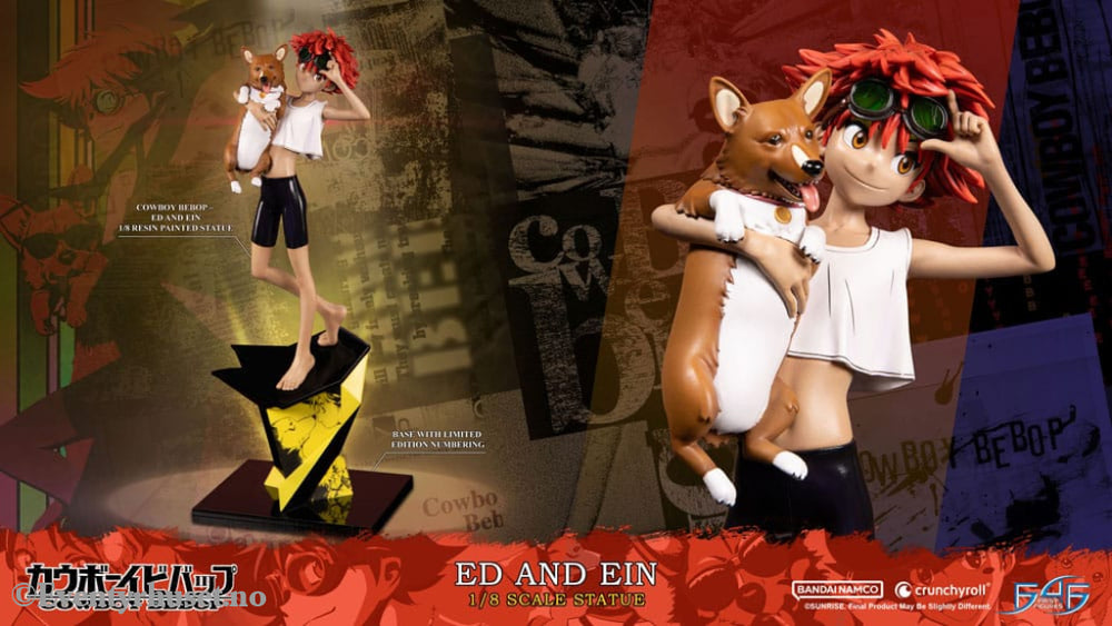 Cowboy Bebop Statue 1/8 Ed & Ein 28 cm Manga & Anime