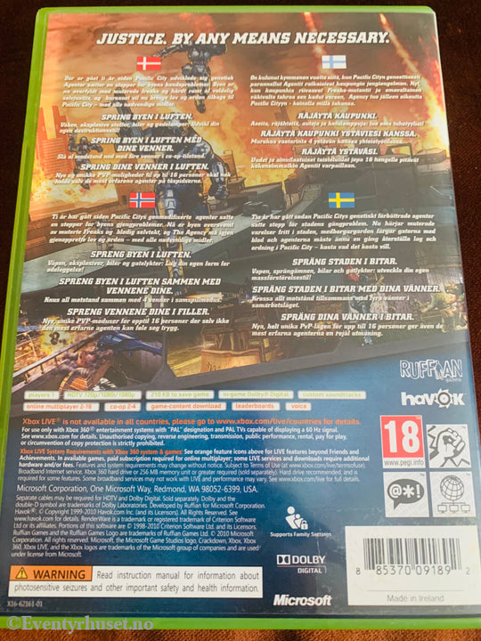 Crackdown 2. Xbox 360. 360