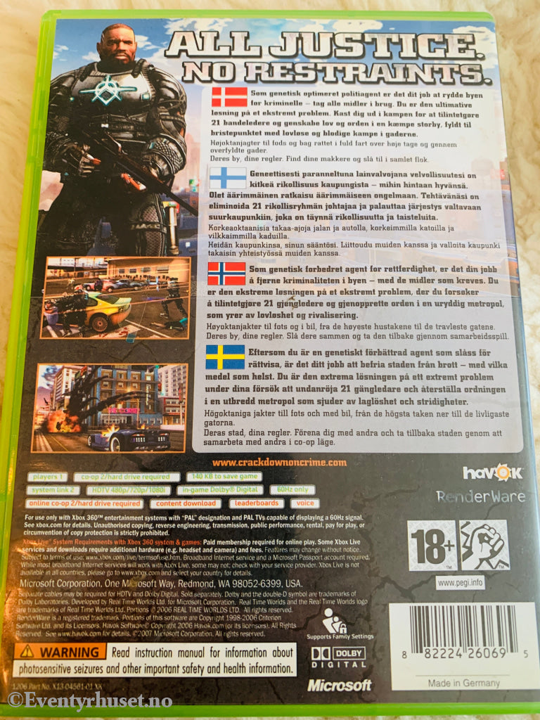 Crackdown. Xbox 360.