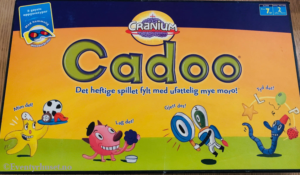 Cranium Cadoo. 2002. Brettspill.