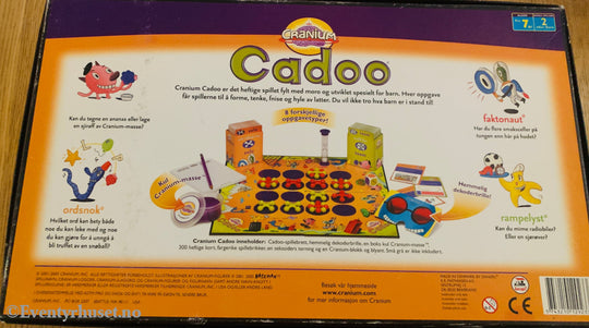Cranium Cadoo. 2002. Brettspill.