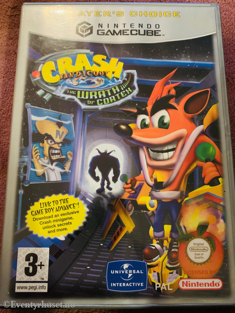Crash Bandicoot: The Wrath of Cortex. Gamecube.