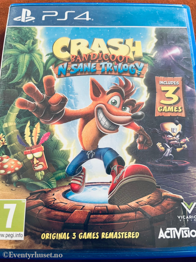 Crash Bandicoot Triology. Ps4. Ps4