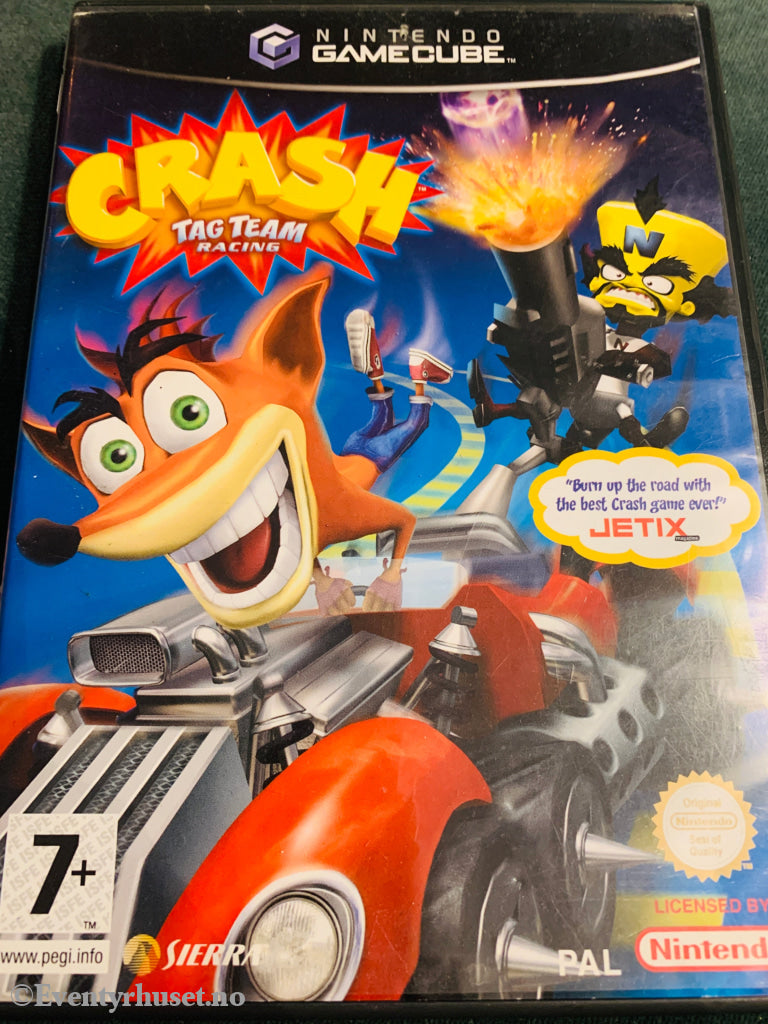 Crash Tag Team Racing. Gamecube.