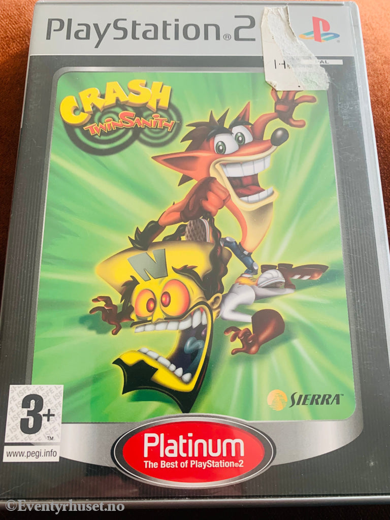 Crash Twinsanity (Platinium). Ps2. Ps2