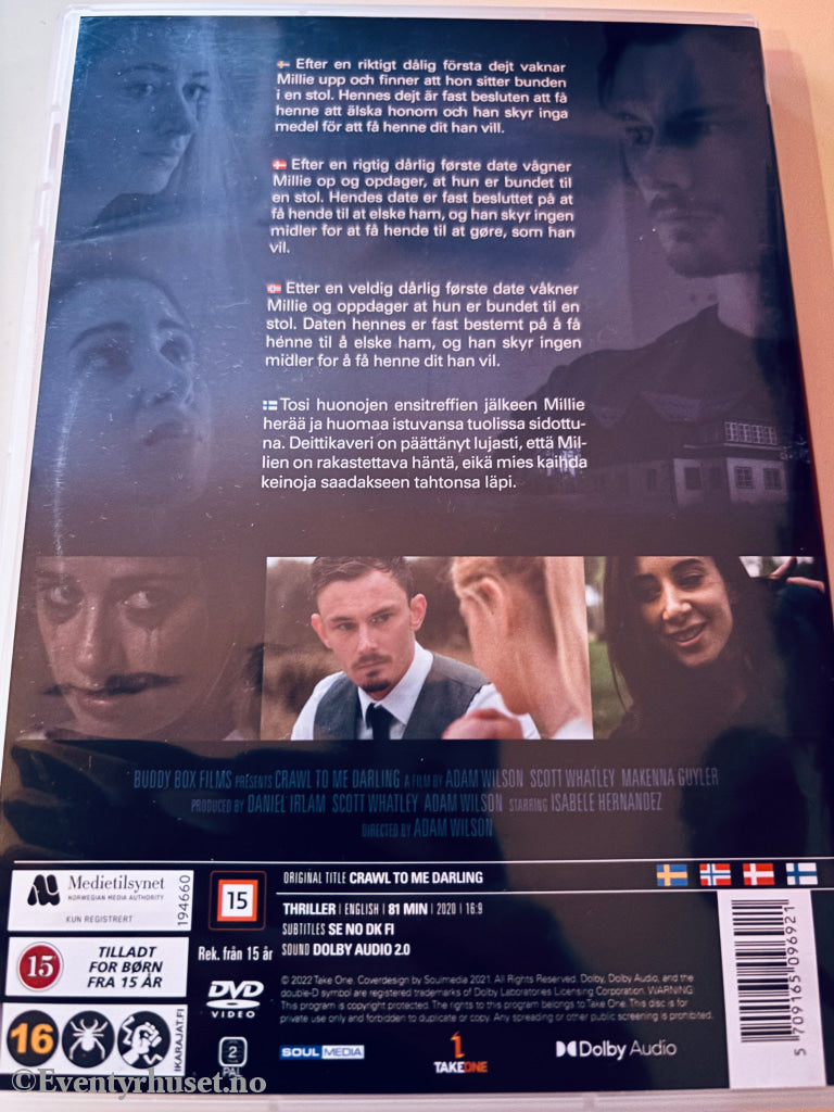 Crawl to Me Darling (TBD). DVD.