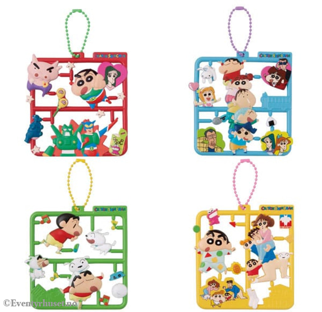 Crayon Shin-chan Plat Collection Keychain Assortment Vol. 2 (4) Manga & Anime