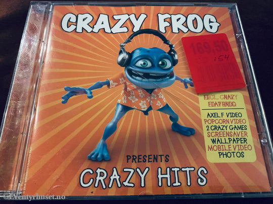 Crazy Frog present Crazy Hits. CD.