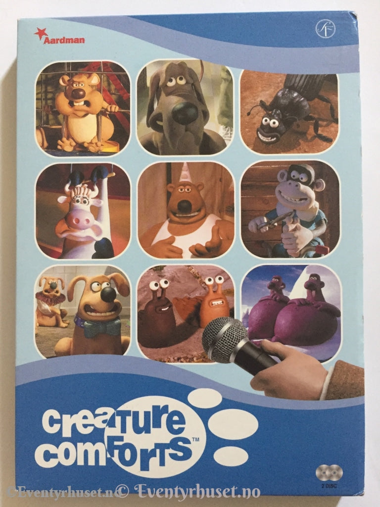 Creature Comfort. Dvd. 2 Disker. Dvd