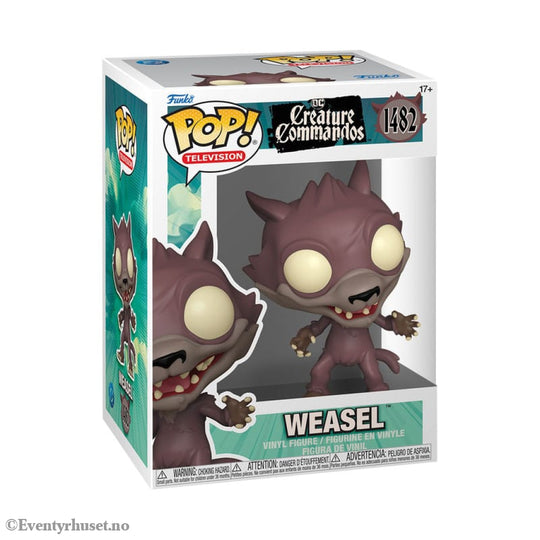 Creature Commandos POP! TV Vinyl Figure Weasel 9 cm Collectibles