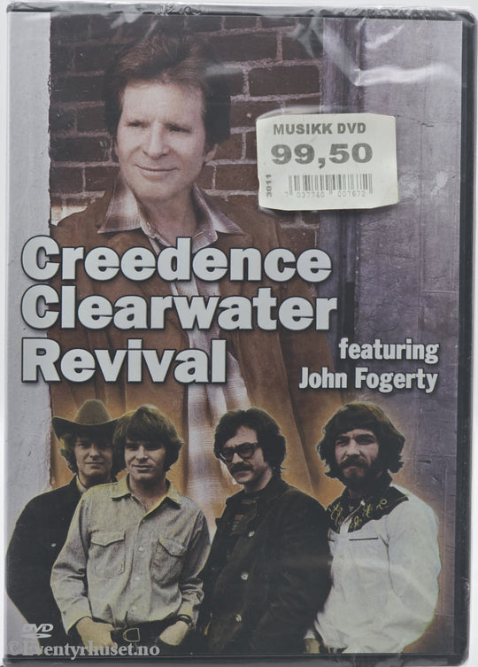 Creedence Clearwater Revival – Featuring John Fogerty. 2000. DVD. Ny i plast!