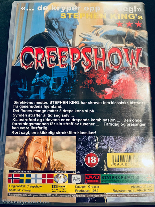 Creepshow. 1982. Dvd. Dvd