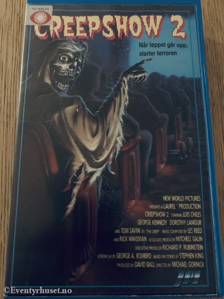 Creepshow 2. 1986. Vhs Big Box.