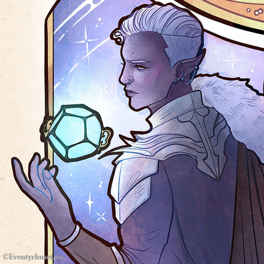 Critical Role Art Print Matthew Mercer: 10th Anniversary Art Nouveau Illustrations 46 x 28 cm - unframed Home & Gifts