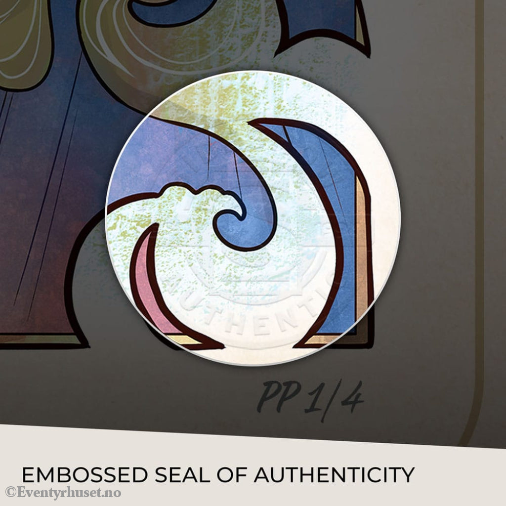 Critical Role Art Print Matthew Mercer: 10th Anniversary Art Nouveau Illustrations 46 x 28 cm - unframed Home & Gifts