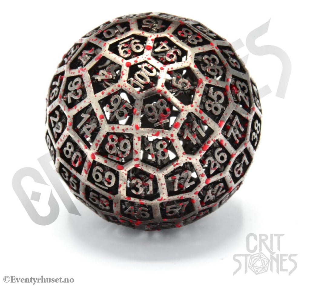 CritStones Hollow Metal Dice D100 Centigrave Games