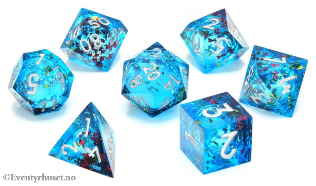 CritStones Liquid Core Dice Set Mermaid’s Maelstrom (7) Games