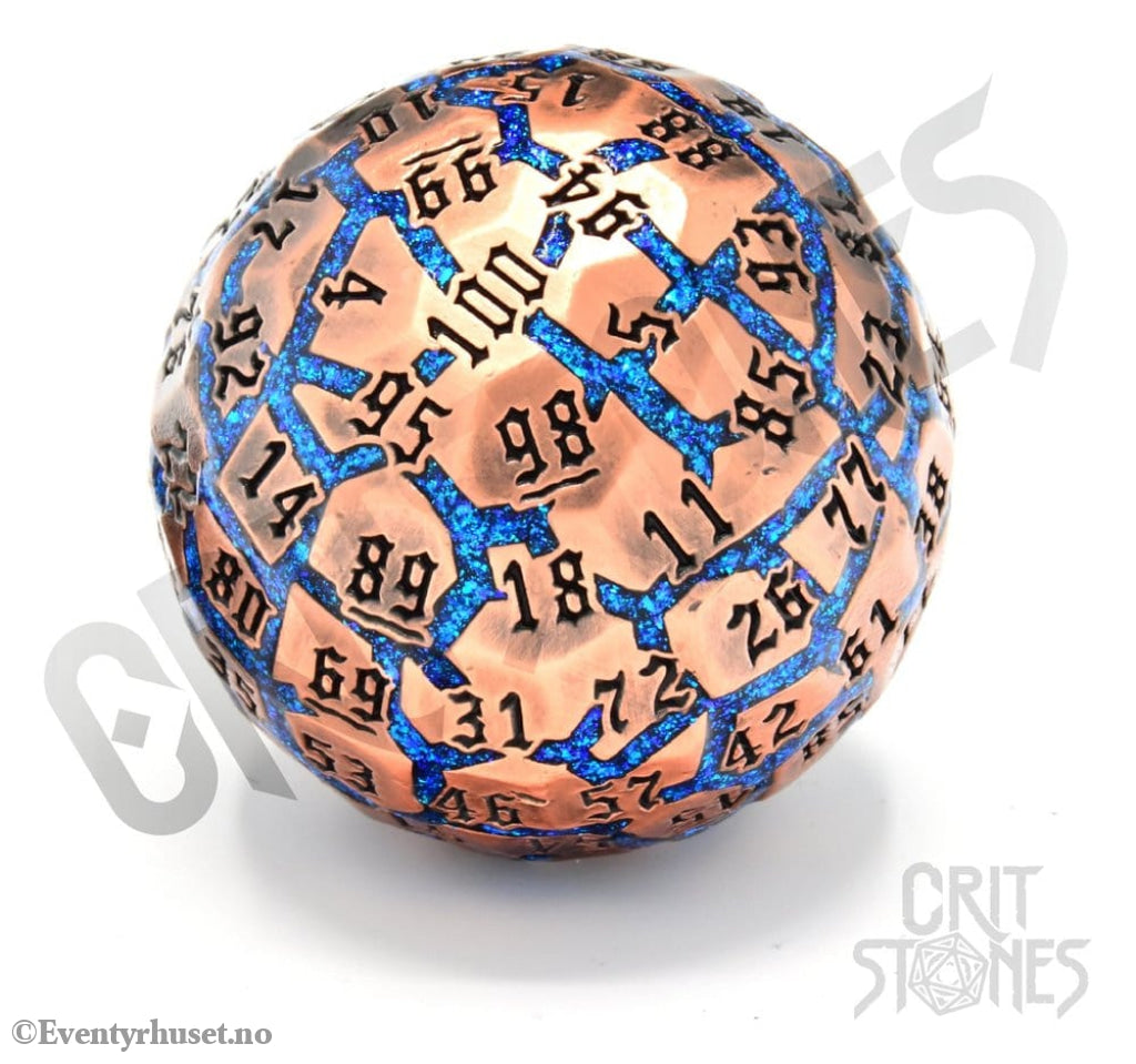 CritStones Metal Dice D100 Hextech Orb Games