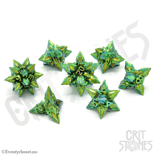 CritStones Metal Dice Set Unholy Bane (7) Games
