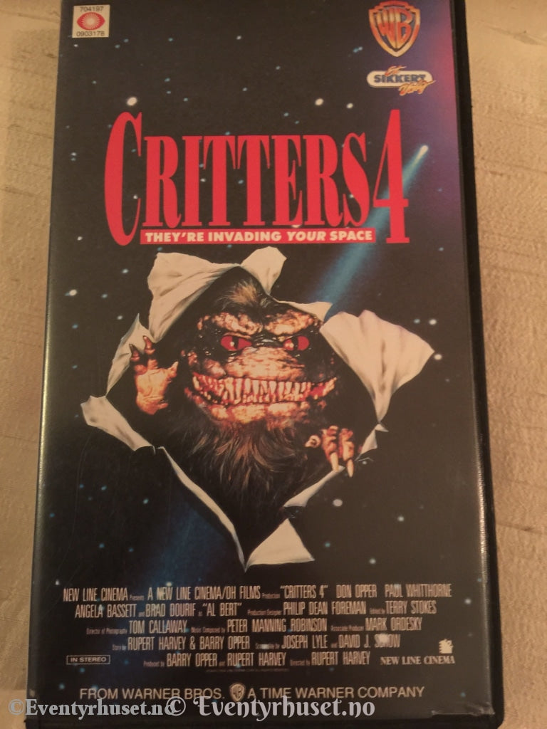 Critters 4. Vhs. Vhs