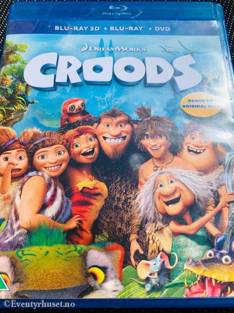 Croods. Blu-Ray. Blu-Ray Disc