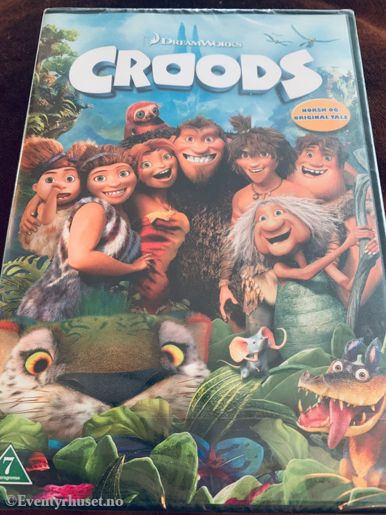 Croods. DVD. Ny i plast! DVD