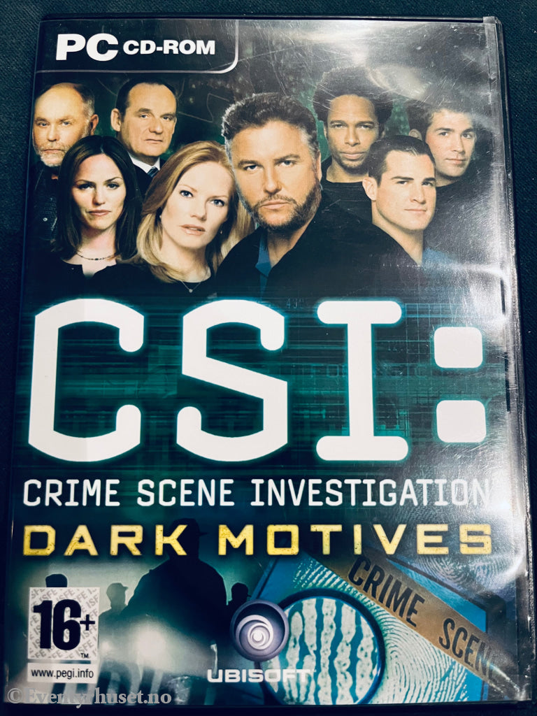 Csi: Dark Motives. Pc-Spill. Pc Spill