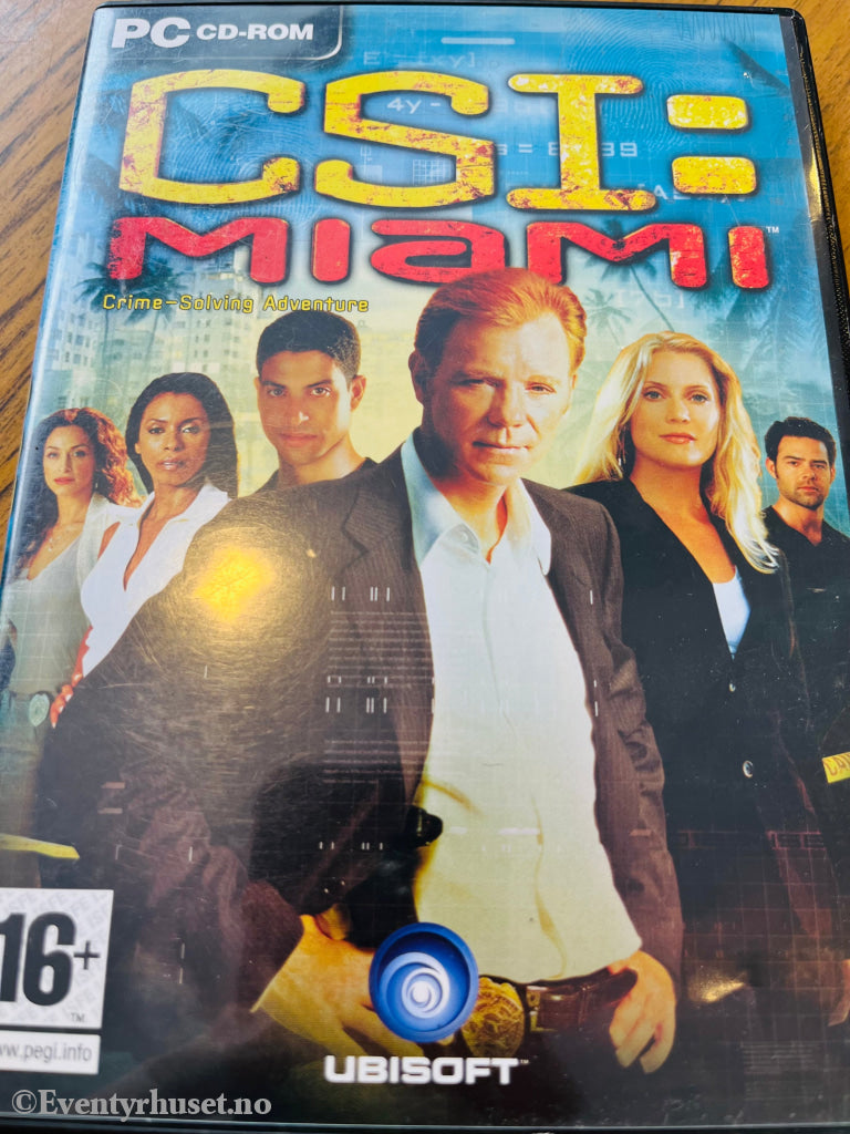 Csi: Miami. Pc - Spill. Pc Spill