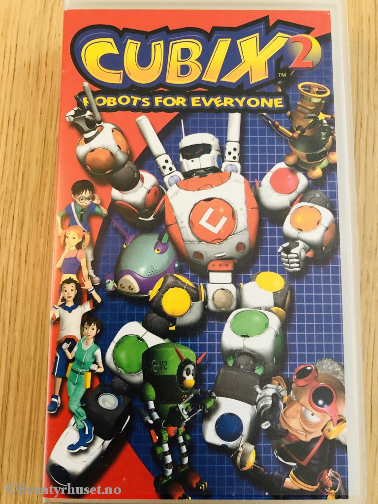 Cubix 2. Underjordiske Krefter I Bubble Town / Jernkokken. 2001. Vhs. Vhs