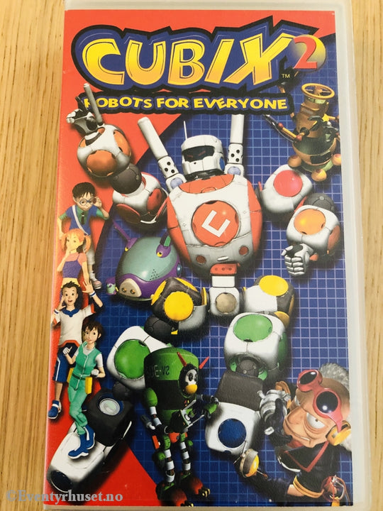 Cubix 2. Underjordiske Krefter I Bubble Town / Jernkokken. 2001. Vhs. Vhs