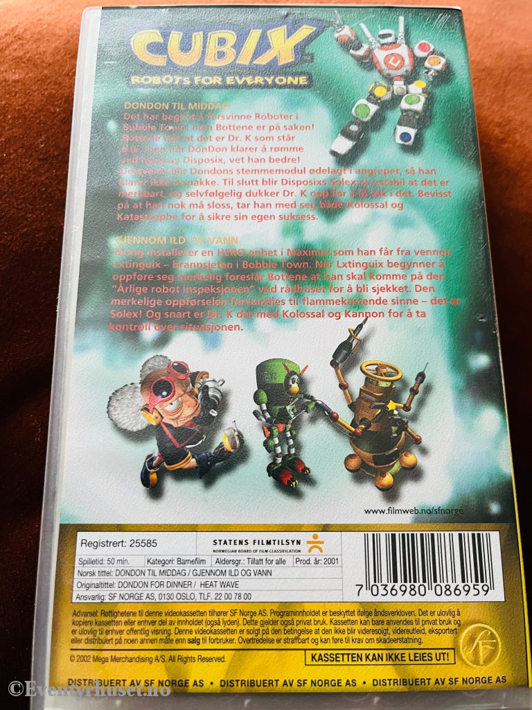 Cubix. Vol. 3. 2001. Vhs. Vhs