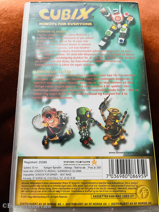 Cubix. Vol. 3. 2001. Vhs. Vhs