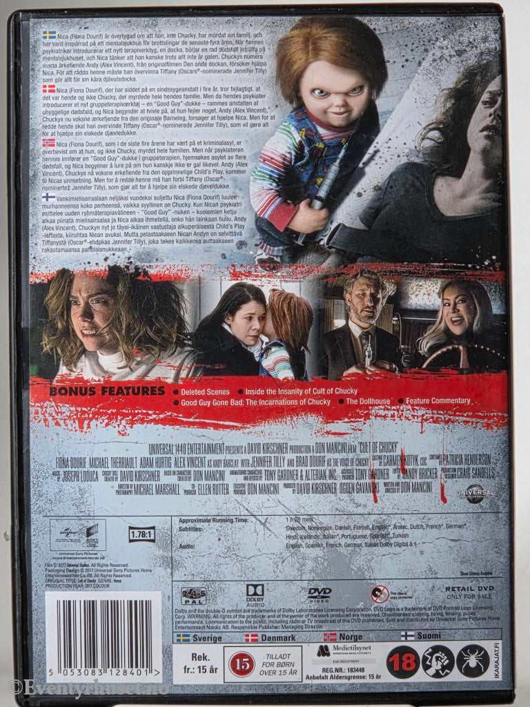 Cult of Chucky (2017). DVD.